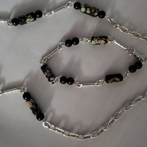 Sarah Coventry Canada China Lady Choker&Bracelet**